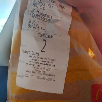 McDonald's - Ticket - Burgers Near Me - Eagle Pass, Texas McDonald's - Ticket - Burgers Near Me - Eagle Pass, Texas