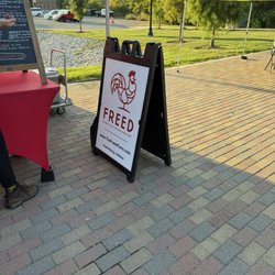 Vendor sign