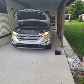 Solver Wolf Roadside Assistance - Another happy battery swap client , vroom vroom - Roadside Assistance Near Me