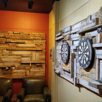 Crescent Moon Cafe - The really cool dart boards - American Near Me - Hickory, North Carolina
