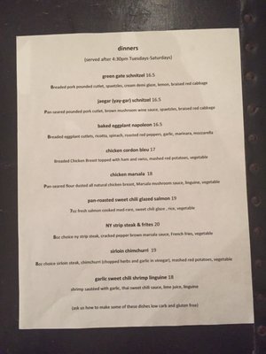 Menu photo 6 Green Gate Inn Camillus, NY Menu photo 6 Green Gate Inn Camillus, NY
