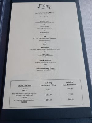 Menu photo 2 Eden Banff, AB Menu photo 2 Eden Banff, AB