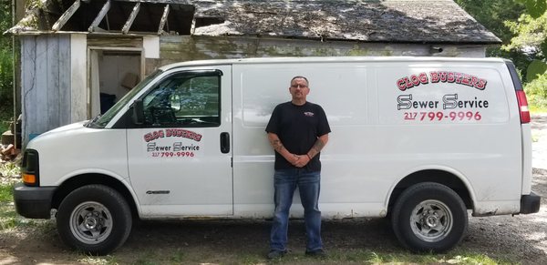 Clog Busters Sewer Service Logo