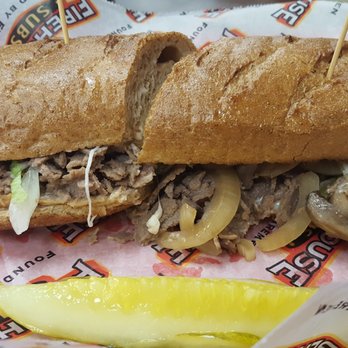 Firehouse Subs - NY cheese steak. - Sandwiches Near Me - Rancho Cucamonga, California Firehouse Subs - NY cheese steak. - Sandwiches Near Me - Rancho Cucamonga, California