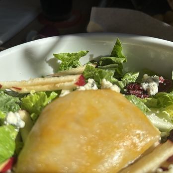 Double Play Cafe - Country Road Salad with a turkey burger - Sandwiches Near Me - Wallingford, Connecticut