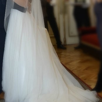 Designer Touch Group - Final dress with train. - Bridal Near Me