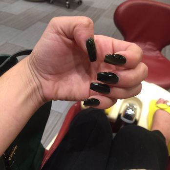 Le's Nails & Spa - They appear black from one angle, but then it changes! How cool! - Nail Salons Near Me - Duluth, Georgia