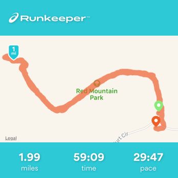 Red Mountain Park - The time to beat. - Hiking Near Me - Birmingham, Alabama