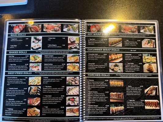 Menu photo 7 Sushi Hook Sacramento, CA