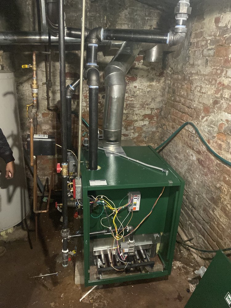 Slide of Always flowing piping and heating