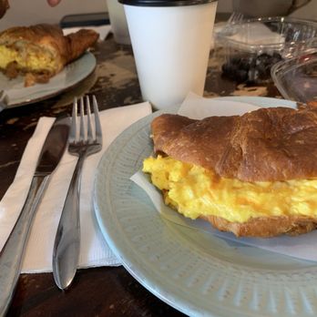 The Everyday Market - We got egg, cheese & bacon croissants and fresh fruit - Coffee & Tea Near Me - Belmont, North Carolina