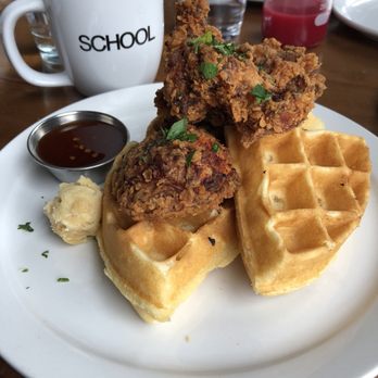 School Restaurant - Chicken and waffles - Bakeries Near Me - Toronto, Ontario