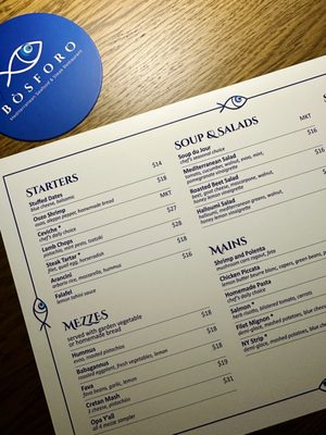 Menu photo 6 Bosforo Miramar Beach, FL