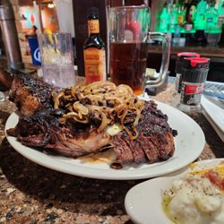 Colton's Steakhouse & Grill - My 40+ oz Tomahawk Rebeye steak from Coltons!