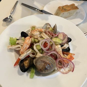 Amici Restaurant - The Amazing Chilled Seafood Salad - Italian Near Me - Cherry Hill, New Jersey