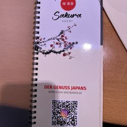 Sushi Sakura - Menu