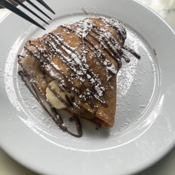 Blue Daisy - Strawberry, banana and Nutella crepe - Creperies Near Me - Santa Monica, California Blue Daisy - Strawberry, banana and Nutella crepe - Creperies Near Me - Santa Monica, California