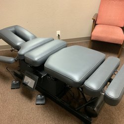 Tapper Chiropractic Clinic - Our new table is great for Manual treatments but also can perform Flexion Distraction and Decompression