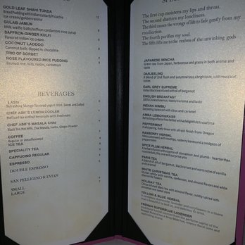 21 Spices by Chef Asif - Dessert-Beverages-Specialty Teas Menu - Indian Near Me - Naples, Florida 21 Spices by Chef Asif - Dessert-Beverages-Specialty Teas Menu - Indian Near Me - Naples, Florida