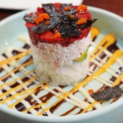 Japan House - The AHI TUNA TOWER was as delectable as it looked and paved the way for the amazing gastronomical adventure to follow!