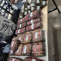 Steam rice and meats