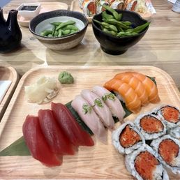 Tri Color Sushi