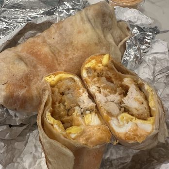 Bruxie - Fried chicken burrito - Chicken Shop Near Me - El Segundo, California