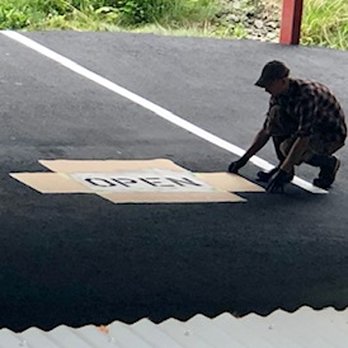 Alaska Coating Solutions - Striping & lettering - Painters Near Me Alaska Coating Solutions - Striping & lettering - Painters Near Me