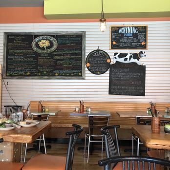 Marigolds - Menus on the wall - Cafes Near Me - Summit, New Jersey