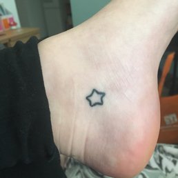 This is the tattoo fully healed (about a month)