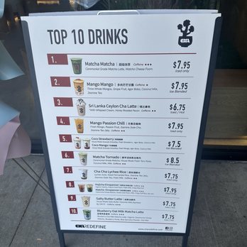 Cha Redefine - Menu - Bubble Tea Near Me - Houston, Texas Cha Redefine - Menu - Bubble Tea Near Me - Houston, Texas