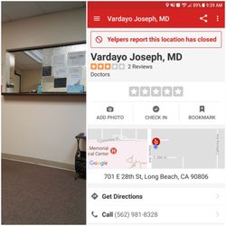 Vardayo Joseph, MD - Thats funny...if they are closed why am I in their office? Am I trespassing? LOL