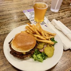 Three Kings Public House - King's Signature Smash Burger with Fries