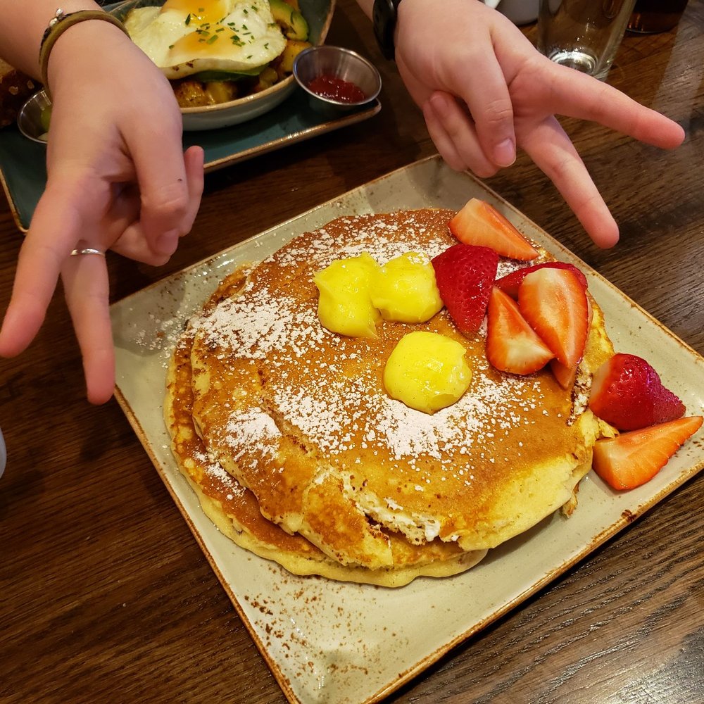 First Watch - Lemon Ricotta Pancakes - Cafes Near Me - Hampton, Virginia First Watch - Lemon Ricotta Pancakes - Cafes Near Me - Hampton, Virginia