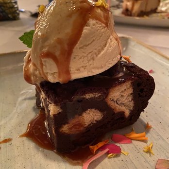 Le Moo - Chocolate bread pudding. - Steakhouses Near Me - Louisville, Kentucky Le Moo - Chocolate bread pudding. - Steakhouses Near Me - Louisville, Kentucky