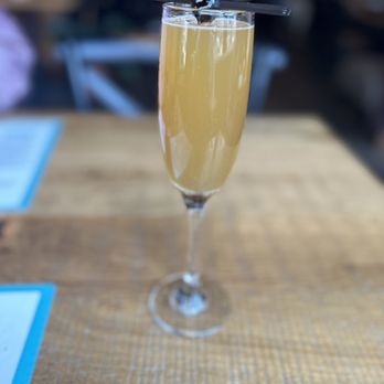 LouVino OTR - Pineapple upside down mimosa - Wine Bars Near Me - Cincinnati, Ohio LouVino OTR - Pineapple upside down mimosa - Wine Bars Near Me - Cincinnati, Ohio