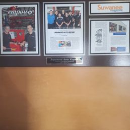 Shop has some awards and is known in the community! Shop has some awards and is known in the community!