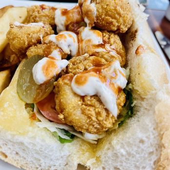 Emeril’s Table - Shrimp Po Boy! - Seafood Near Me - Kenner, Louisiana Emeril’s Table - Shrimp Po Boy! - Seafood Near Me - Kenner, Louisiana