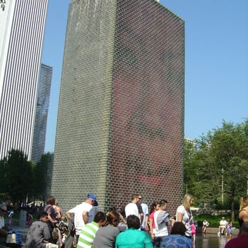 Crown Fountain - Public Art Near Me - Chicago, Illinois