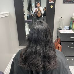 Before wash, cut, and the B3 treatment Before wash, cut, and the B3 treatment