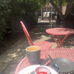 Velvet - Flat white and homemade biscuits
