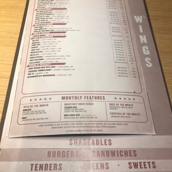 Buffalo Wild Wings - Menu - Chicken Wings Near Me - Washington, Pennsylvania