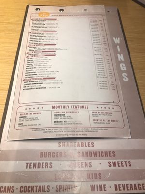 Menu photo 1 Buffalo Wild Wings Washington, PA Menu photo 1 Buffalo Wild Wings Washington, PA