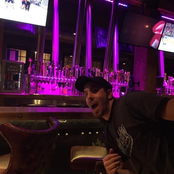 MKT - Matt showing off the taps - Gastropubs Near Me - Edmonton, Alberta