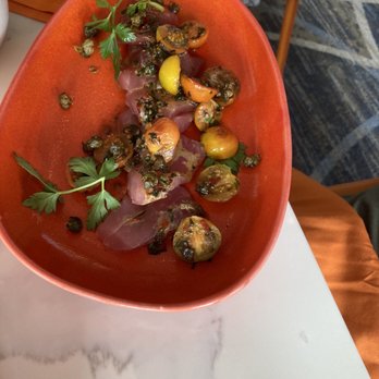 Garibaldi - Tuna Crudo - Cocktail Bars Near Me - San Diego, California