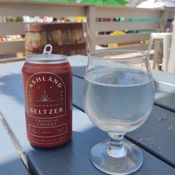 The Hop Stop - Ashland Tropical Cherry hard seltzer - Beer Bar Near Me - Poway, California