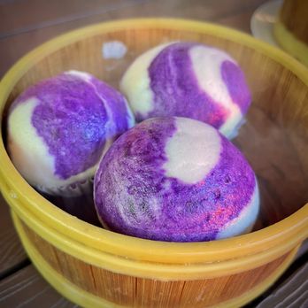 Peony Garden - Purple Yam Bao ( 3 ) - Dim Sum Near Me - Walnut Creek, California Peony Garden - Purple Yam Bao ( 3 ) - Dim Sum Near Me - Walnut Creek, California