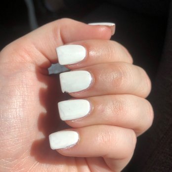 Westheimer Nail - Nails are messy. & middle finger has chipped, these we're done less than 24 hours ago btw. - Nail Salons Near Me - Houston, Texas Westheimer Nail - Nails are messy. & middle finger has chipped, these we're done less than 24 hours ago btw. - Nail Salons Near Me - Houston, Texas