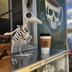 Grindhead Coffee - Our daring mascot