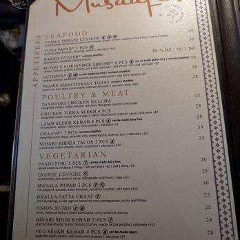 Musaafer - Menu - Indian Near Me - Houston, Texas Musaafer - Menu - Indian Near Me - Houston, Texas